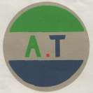 A. T (and logo) trademark logo