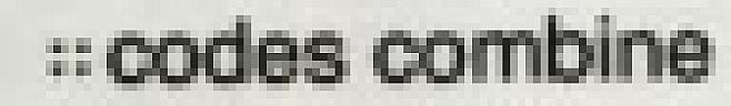 4 DOTS + CODES COMBINE (and logo) trademark logo