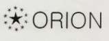 ORION WITH STAR DEVICE (and logo) trademark logo