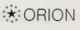 ORION WITH STAR DEVICE (and logo) trademark logo
