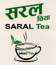SARAL TEA (and logo) trademark logo
