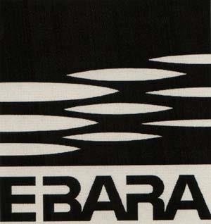 EBARA LOGO (and logo) trademark logo