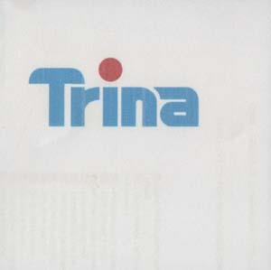 TRINA (and logo) trademark logo