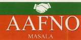 AAFNO MASALA (and logo) trademark logo