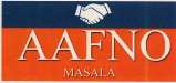 AAFNO MASALA (and logo) trademark logo