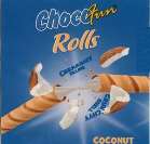 CHOCOFUN ROLLS (and logo) trademark logo
