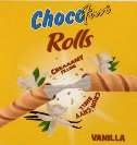 CHOCOFUN ROLLS (and logo) trademark logo