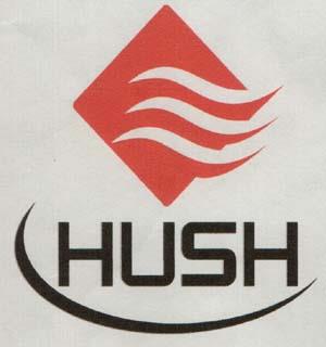 HUSH (and logo) trademark logo