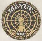 MAYUR (and logo) trademark logo