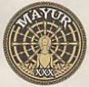MAYUR (and logo) trademark logo