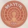 MAYUR (and logo) trademark logo