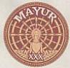 MAYUR (and logo) trademark logo