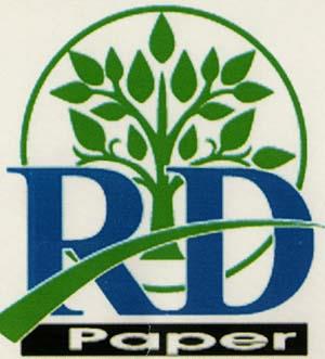 RD PAPER (and logo) trademark logo