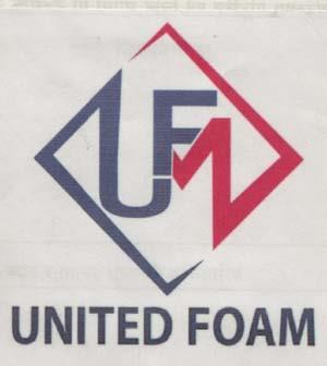 UNITED FOAM (and logo) trademark logo