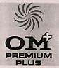 OM PREMIUM PLUS (and logo) trademark logo