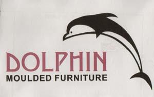 DOLPHIN MOULDED FURNITURE (and logo) trademark logo