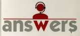 ANSWERS (and logo) trademark logo