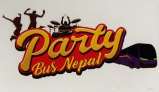 PARTY BUS NEPAL (and logo) trademark logo