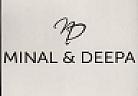 MINAL & DEEPA (and logo) trademark logo
