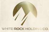 WHITE ROCK HOLDING CO. (and logo) trademark logo