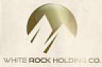 WHITE ROCK HOLDING CO. (and logo) trademark logo