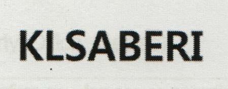 KLSABERI (and logo) trademark logo