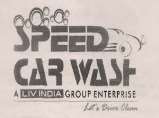SPEED CAR WASH (and logo) trademark logo