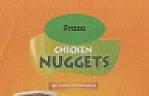 FROZO CHICKEN NUGGETS (and logo) trademark logo