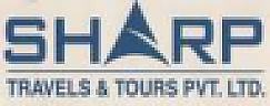 SHARP TRAVELS & TOURS PVT. LTD. (and logo) trademark logo