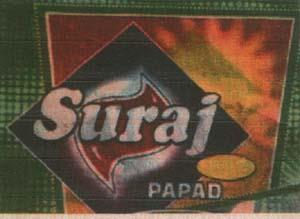 SURAJ PAPAD (and logo) trademark logo
