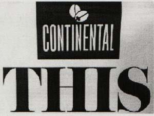 CONTINENTAL THIS (and logo) trademark logo