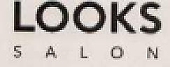 LOOKS SALON (and logo) trademark logo