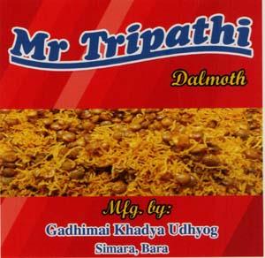 MR. TRIPATHI (and logo) trademark logo