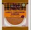 MIZAJ LARGE CARDAMOM POWDER (and logo) trademark logo