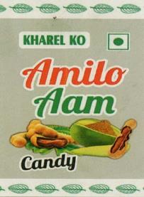 KHAREL KO AMILO AAM (and logo) trademark logo