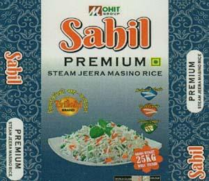 SAHIL (and logo) trademark logo