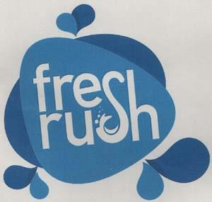 FRESH RUSH (and logo) trademark logo