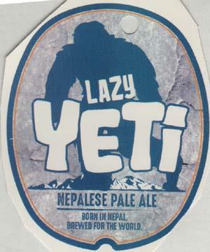 LAZY YETI (and logo) trademark logo