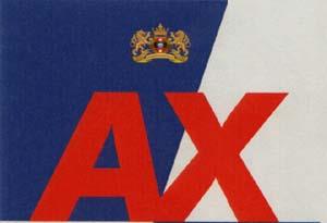 AX (and logo) trademark logo