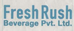 FRESH RUSH BEVERAGE PVT. LTD. (and logo) trademark logo