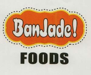 BANJADE ! FOODS (and logo) trademark logo