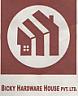 BICKY HARDWARE HOUSE PVT. LTD. (and logo) trademark logo