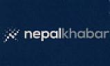 NEPALKHABAR (and logo) trademark logo