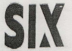 SIX (and logo) trademark logo