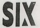 SIX (and logo) trademark logo