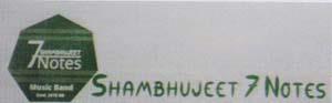 SHAMBHUJEET 7 NOTES (and logo) trademark logo