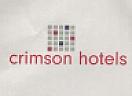 CRIMSON HOTELS (and logo) trademark logo