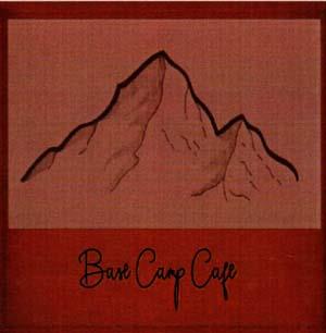 BASE CAMP CAFE (and logo) trademark logo