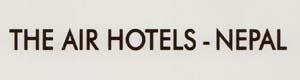 THE AIR HOTELS-NEPAL (and logo) trademark logo