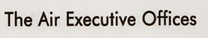 THE AIR EXECUTIVE OFFICES (and logo) trademark logo